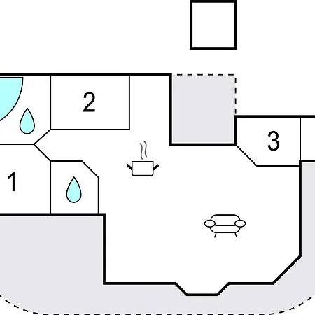 펜션 3 Bedroom Cozy In